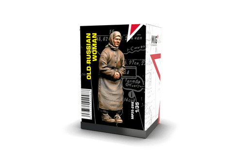 MIG 1/35 Old Russian Woman Resin Figure