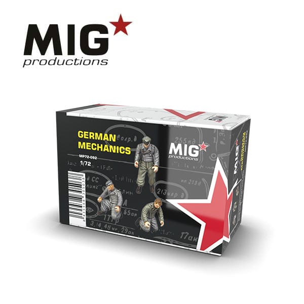 MIG 1/72 German Mechanics Figure Set