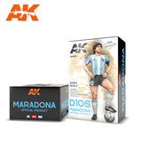 AK Interactive 90mm Maradona Resin Figure