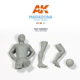 AK Interactive 90mm Maradona Resin Figure