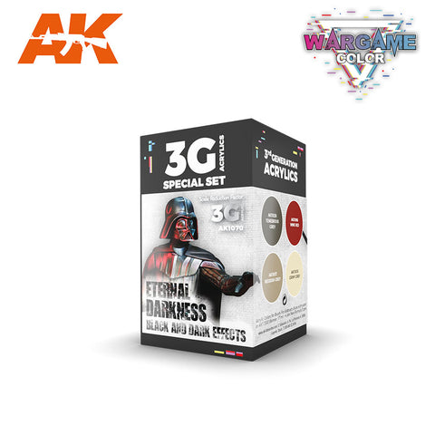 AK Interactive 3G Wargame Color Eternal Darkness Set