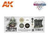 AK Interactive 3G Wargame Color Stone And Rock Effects Set