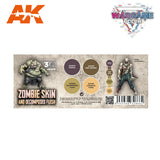 AK Interactive 3G Wargame Color Zombie Skin Set