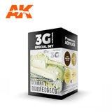 AK Interactive 3G Modulation German Dunkelgelb Set