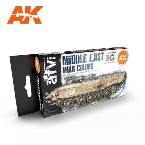AK Interactive 3G Middle East War Colors Set