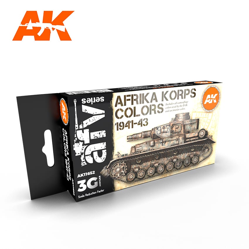 AK Interactive 3G Afrika Korps Set