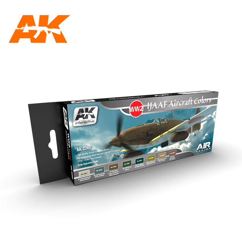 AK Interactive Air Series: WWII IJAAF Aircraft Acrylic Paint Set (8 Co –  Military Model Depot
