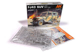 AK Interactive 	1/35 FJ43 SUV w/Hardtop (Plastic Kit) (New Tool) Kit