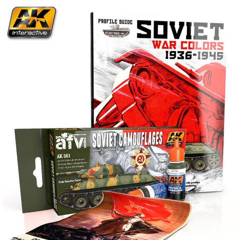 AK Interactive - Soviet War Colors 1936-1945 Profile Guide Book