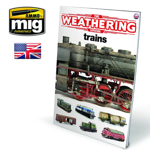Ammo Mig The Weathering Magazine - Special - Trains (English)