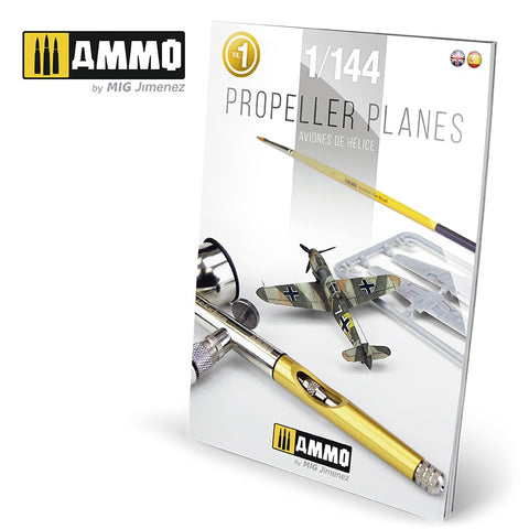 Ammo Mig Propeller Planes 1/144 Vol. 1 (English, Spanish)
