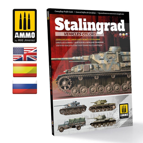 Ammo Mig Stalingrad Vehicles Colors. German and Soviet Camo (Multilingual)