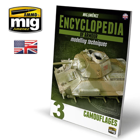Ammo Mig Encyclopedia of Armour Modelling Techniques - Vol. 3: Camouflages (English)