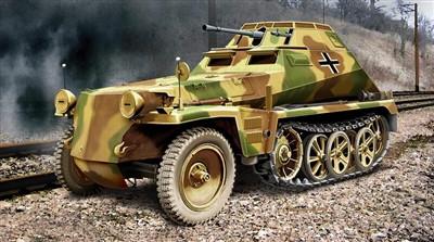 Ace 1/72 German SdKfz 250/9 Halftrack Kit