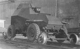 Ace 1/72 Soviet Ba64V/G Railroad Version Armored Car Kit