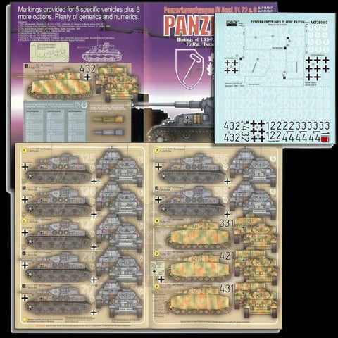 Echelon Decals 1/35 PzKpfw IV Ausf F1/2 & G