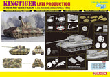 Dragon Military 1/35 Kingtiger Late Production w/New Pattern Track s.Pz.Abt.506 Ardennes 1944 Smart Kit