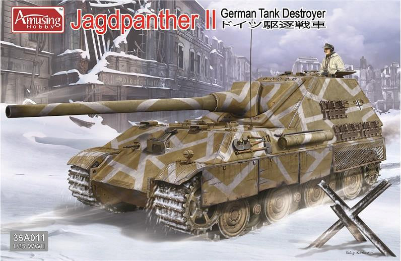 Amusing Hobby 1/35 Jagdpanther II Kit