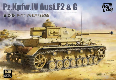 Border Model 1/35 Panzer IV F2 & G 2-in-1 Kit