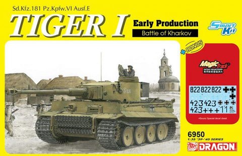 Dragon Military 1/35 Tiger I Early Production Battle of Kharkov Kit
