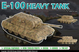 Dragon Military 1/72 E100 German Heavy Tank Kit