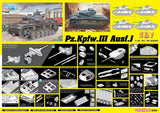 Dragon Military 1/35 Pz.Kpfw.III Ausf.J Initial Production/Early Production (2 in 1) Kit