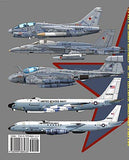 Ginter Books - US Navy Squadron Histories: Electronic Aggressors US Navy Electronic Threat Environment Sq. Part 2 1978-2000