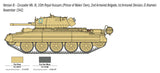 Italeri Military 1:35 Crusader Mk. III with British Tank Crew - El Alamein 80th Anniversary Kit