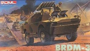 Dragon 1/35 BRDM3 Amphibious Scout Vehicle (Re-Issue) Kit