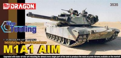 Dragon Military 1/35 M1A1 AIM Tank Kit