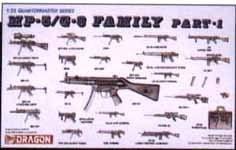 Dragon Military 1/35 MP5/G3 Weapons Set Part 1 (48) Kit