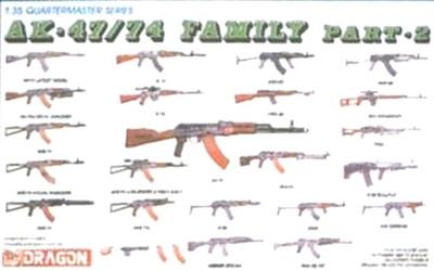 Dragon 1/35 AK47/74 Family Assault Rifle Set Part 2 (44) Kit