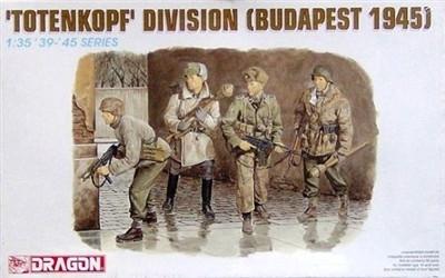 Dragon Military 1/35 Totenkopf Division Soldiers Budapest 1945 (4) Kit
