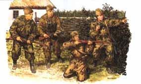 Dragon Military 1/35 Red Army Scouts & Snipers (4) Kit