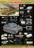 Dragon Military 1/35 SdKfz 181 PzKpfw VI Ausf E Tiger I Mid Production Tank w/Zimmerit Kit