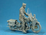 MiniArt Military Models 1/35 US Military Policeman w/Motorcycle Kit
