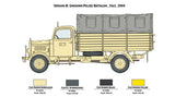Italeri Military 1/35 Mercedes Benz L3000S German Cargo Truck Kit