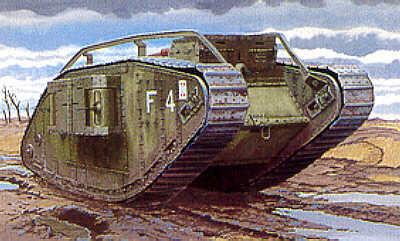 Emhar Military 1/35 WWI British Female Mk IV Tank Kit