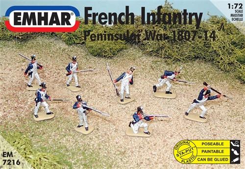 Emhar Military 1/72 Peninsular War 1807-14 French Infantry Kit