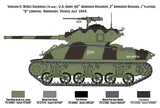 Italeri Military 1/35 M4A1 Sherman Tank with U.S. infantry Kit