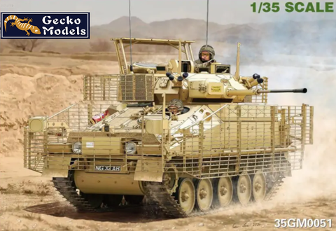Gecko 1/35 FV107 CVR(T) Scimitar Mk 2 (TES) Mass Production Tank Operation Afghanistan (New Tool) Kit