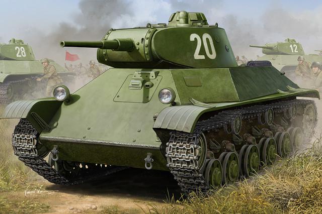 Hobby Boss 1/35 Russian T-50 Infantry Tank Kit
