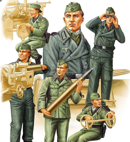 Hobby Boss Military 1/35 German SPG Crew Vol. 2 Kit