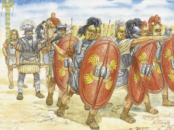 Italeri Military 1/72 I-II Century BC: Roman Infantry (35) Kit