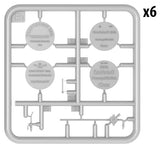 MiniArt 1/35 WWII German 200L Fuel Drum Set (12) Kit