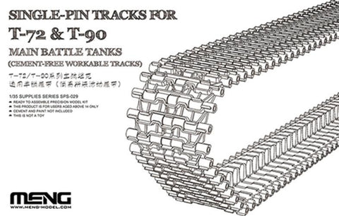 Meng 1/35 Tracks T-72 & T-90 MBT Single Pin Kit