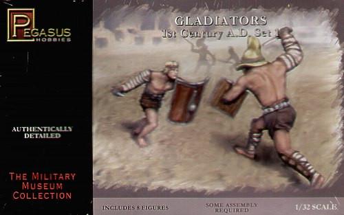 Pegasus Military 1/32 Gladiators 1st Century AD Set #1 (8)
