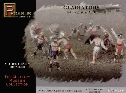 Pegasus Military 1/72 Gladiators 1st Century AD (36)