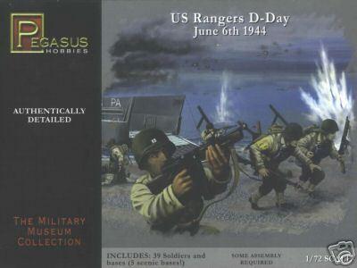 Pegasus Military 1/72 US Rangers D-Day (39)
