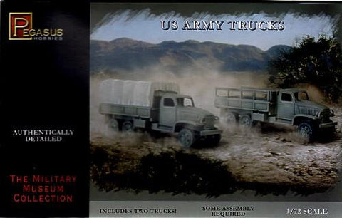 Pegasus Military 1/72 US Army Truck (2) Snap Kit